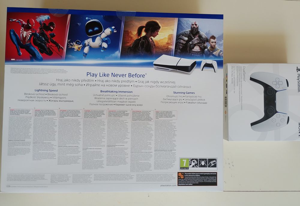 PS5 Playstation 5 CD + допълнителен джойстик
