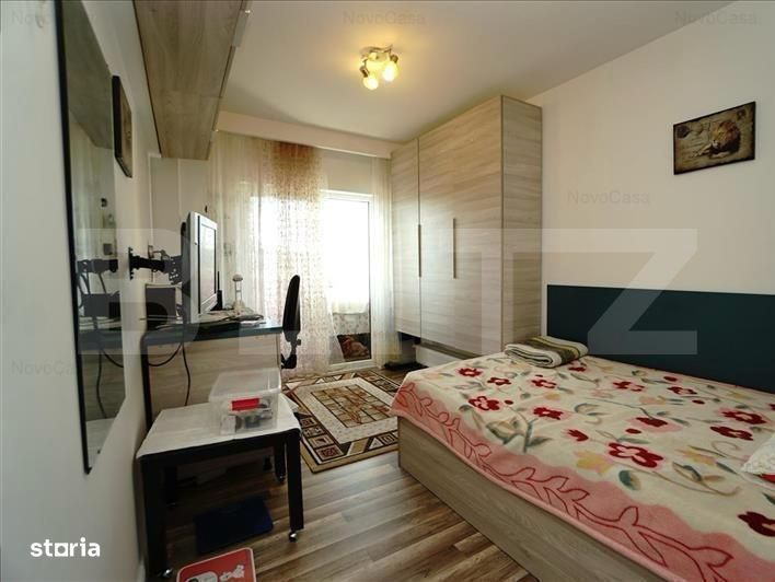 Apartament 4 camere deco, 2 bai, 82 mp, lift nou, parcare primarie zon