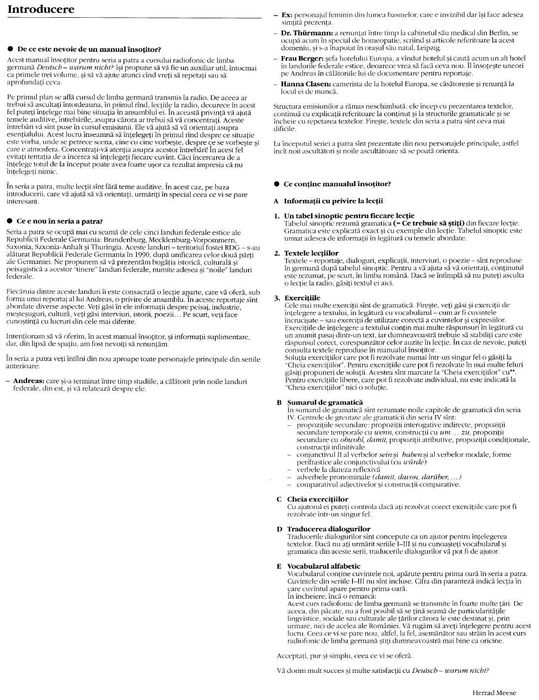 Curs de germana DEUTSCHE WELLE