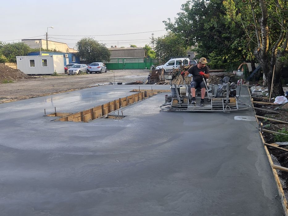 Turnari beton finisat si elicopterizat mecanic