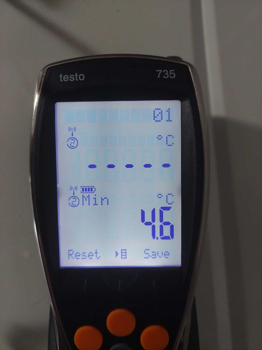 Testo 735-2  Instrument pentru măsurarea temperaturii