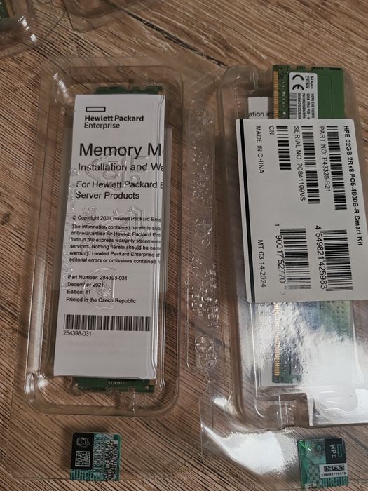 Hpe 32gb 2Rx8 PC5-4800B-R Smart Kit