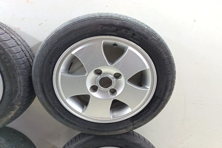 Set jante aliaj cu anvelope 165/65 R14 79T vară Continental 5.50Jx14