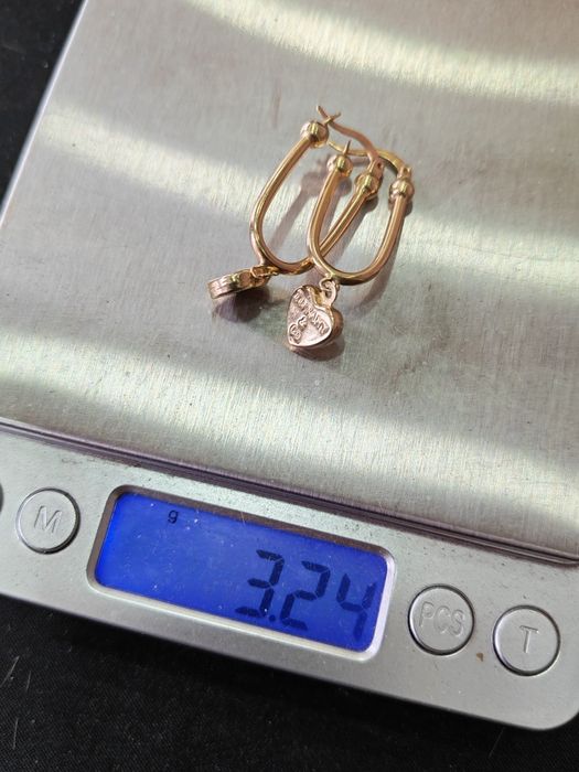 Златни обици дамски