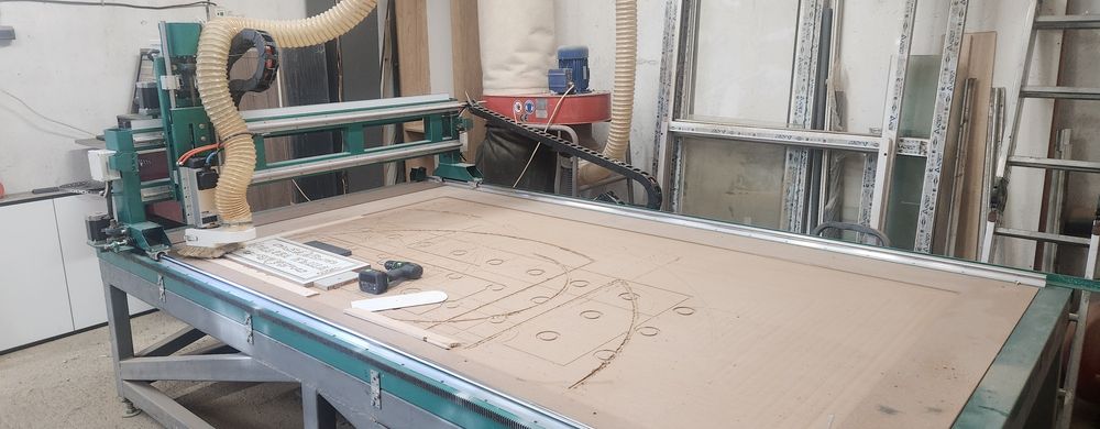 Cnc router  напълно окомплектован