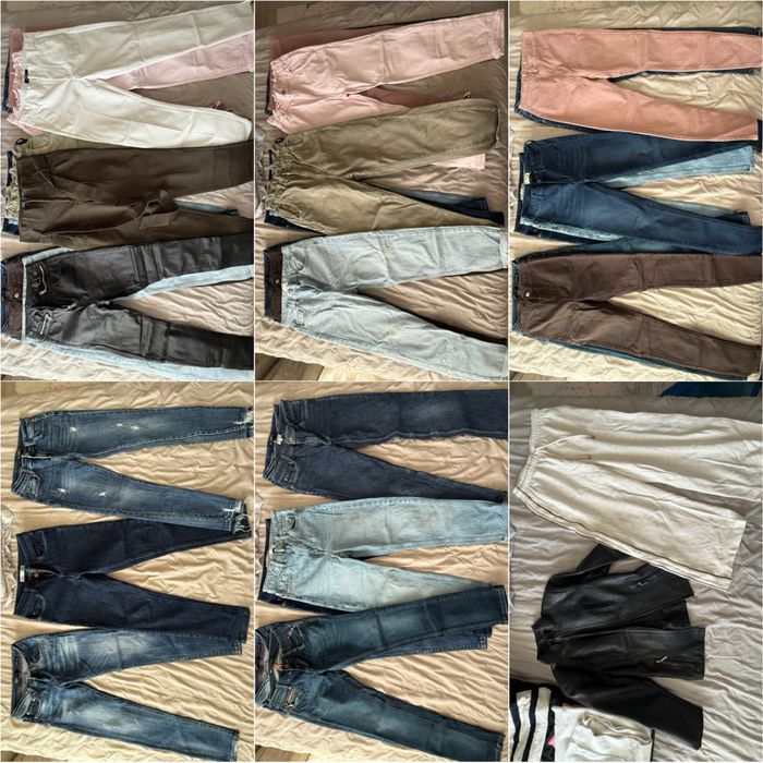 Дамски дънки С размер