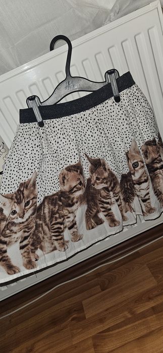 Fustă cu model pisici H&M