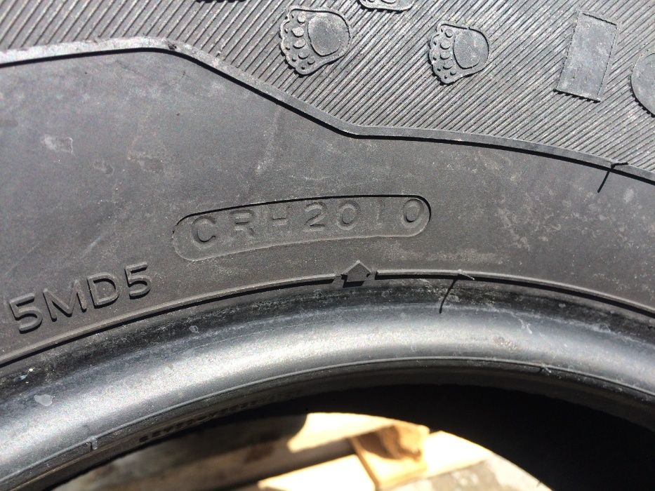 245/65/17 Ханкук ДОТ 2010 г - 6,4 мм