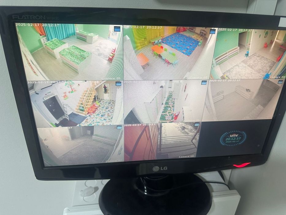 Установка видеонаблюдения