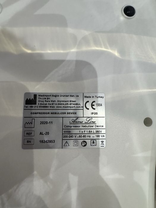 Ingalator Armo Line AL-20 sotiladi