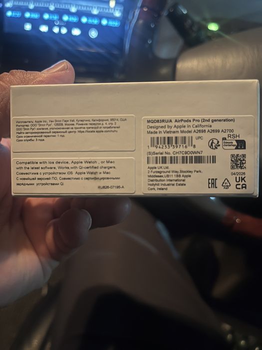 AirPods Pro наушники новые