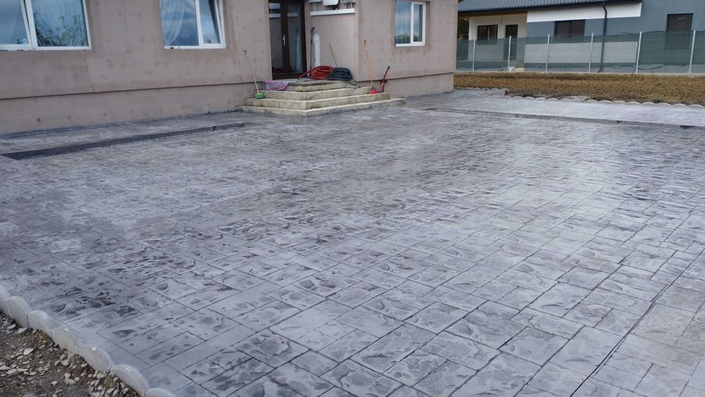 Beton amprentat PaulPAV