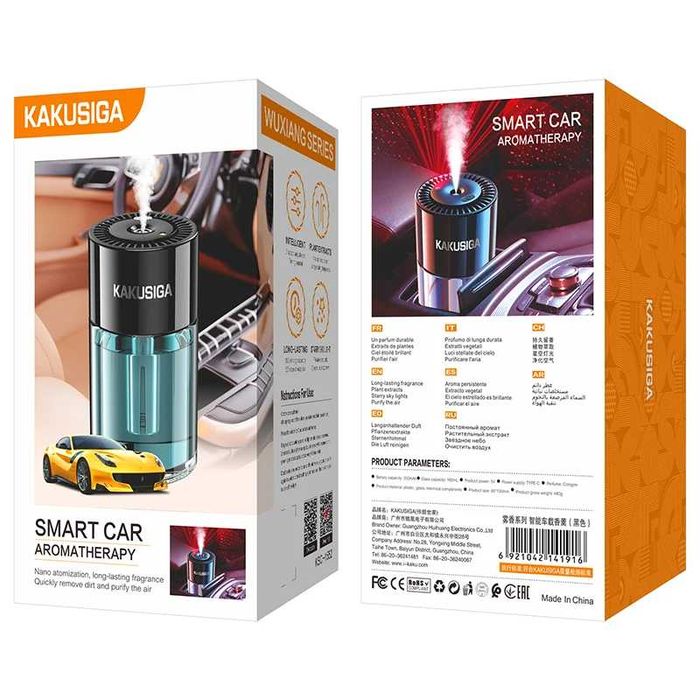 Dispensor auto , odorizant , aromaterapie Kakusiga  parfum inclus
