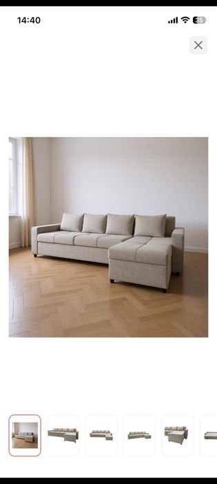 Пролам угловой диван