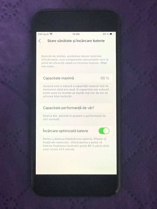 telefon pentru piese iphone SE 2 - 64 GB - poze reale