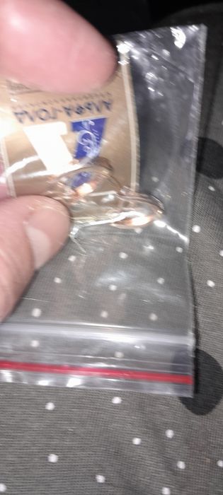 Серьги золотые детские