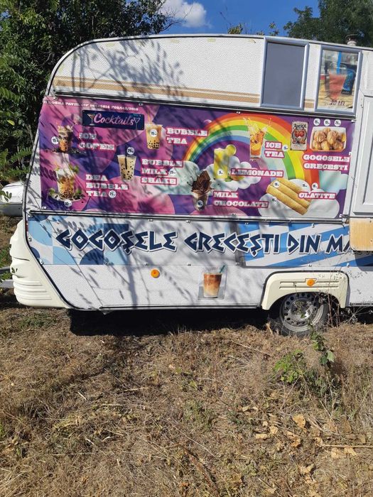 Vand rulota fast food complet utilata