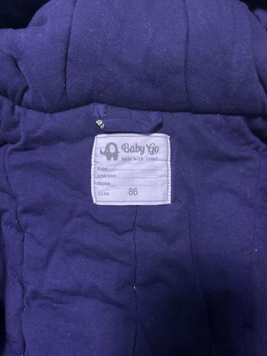 Комбенизон для мальчика весна-осень