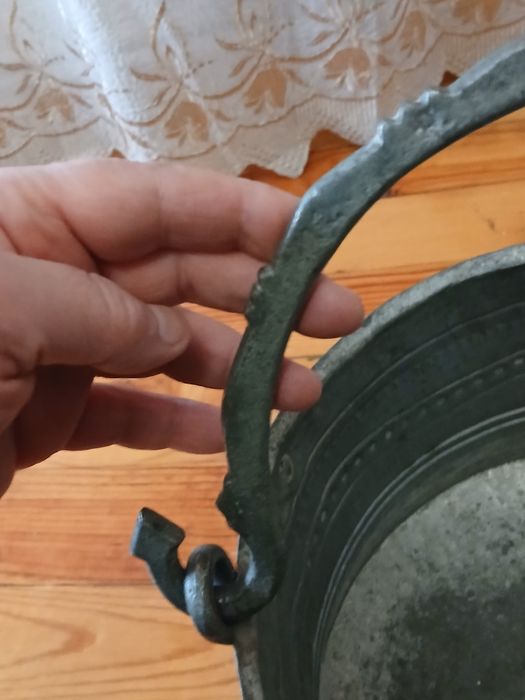 Стар ретро бъкърен котел Намаление