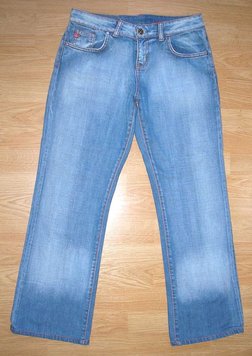 Нов черен панталон „Bershka“, размер 40, Дънки