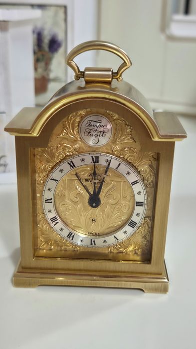 Ceas mecanic elvetian Swiza Tempus Fugit 8 zile