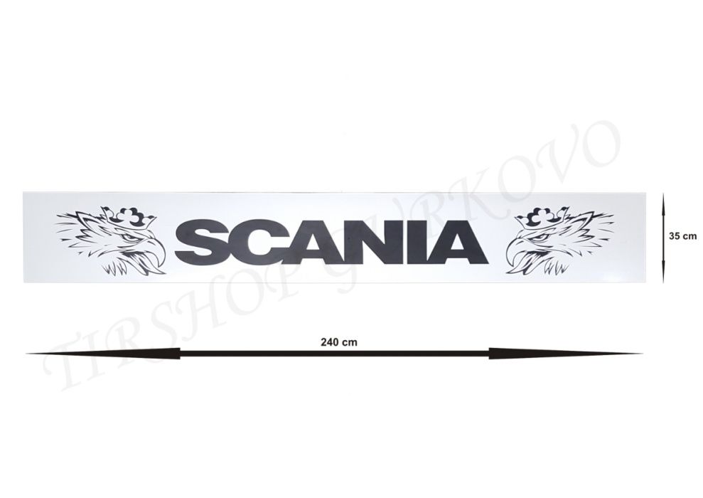 Гума калобран за ремарке/камион Скания/SCANIA 240Х35 см