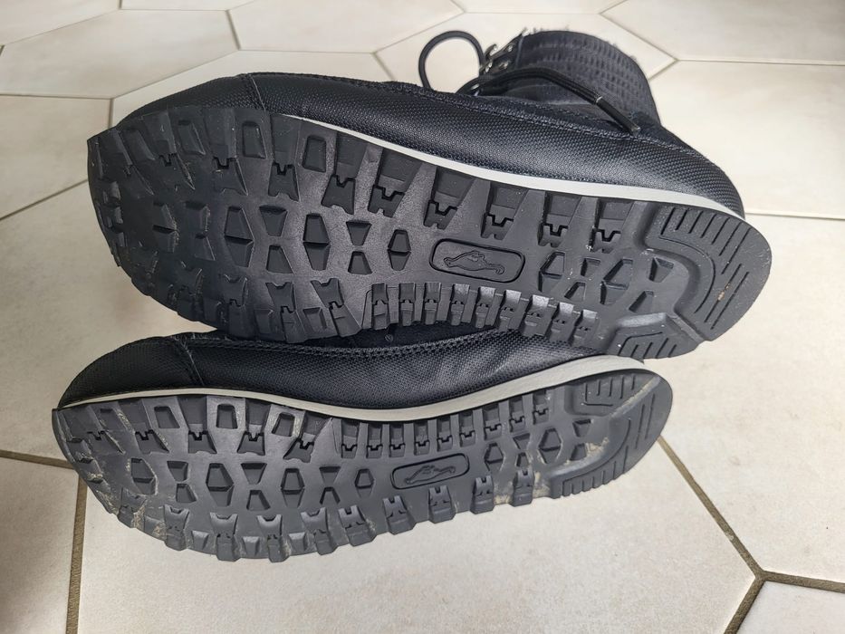 Ghete/cizme de zăpadă Bagheera negre, măr. 38, 24 cm interior, 290 RON