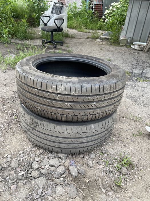 Резина 235/55 r19 comtinental б/у