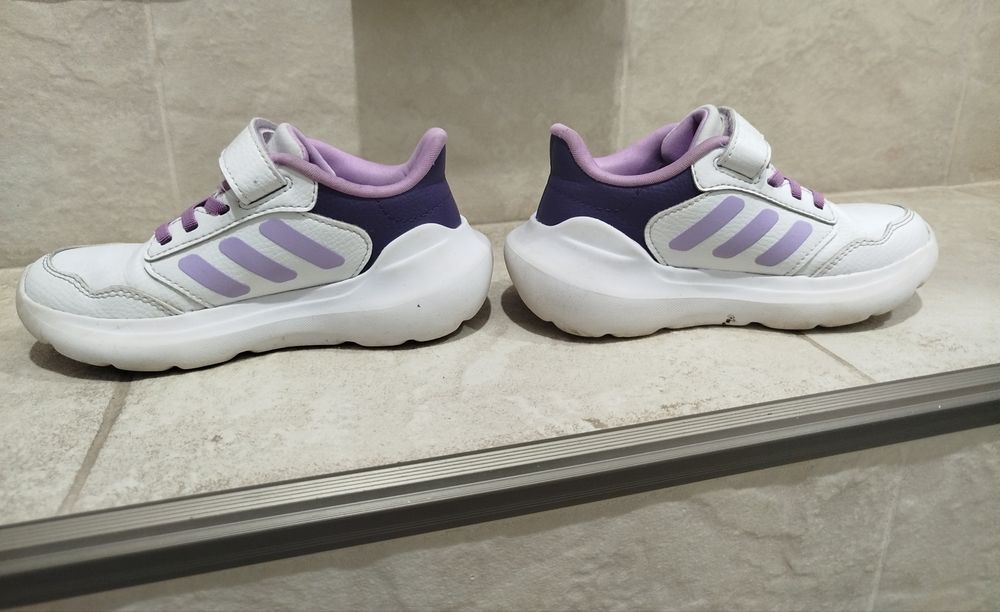 Adidași copii Adidas, mărime 30, piele, albi