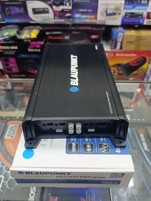 Усилитель.Usilitel 4 kanal 4x260W yangi