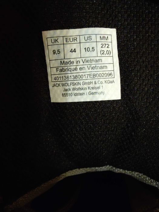 Jack Wolfskin (Texapore)-мъжки боти (обувки) №44