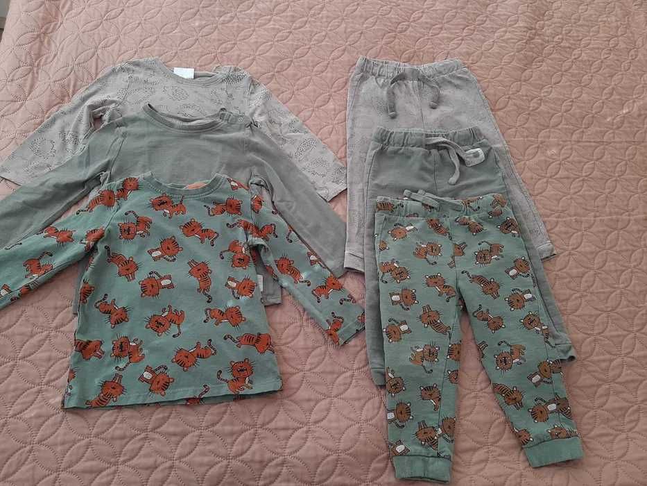 Два комплекта блузка и панталонче 18/24