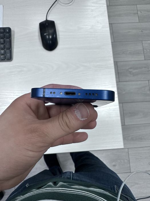 iphone 12mini ёмкость батареи 73% памят телефона 128 гб екран