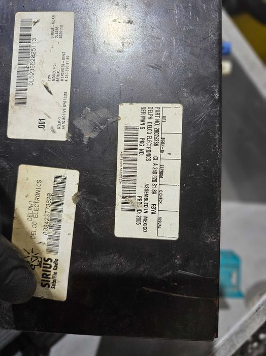 Radio satelit Sirius A2408208189 Mercedes W164 ML GL CLS SLK