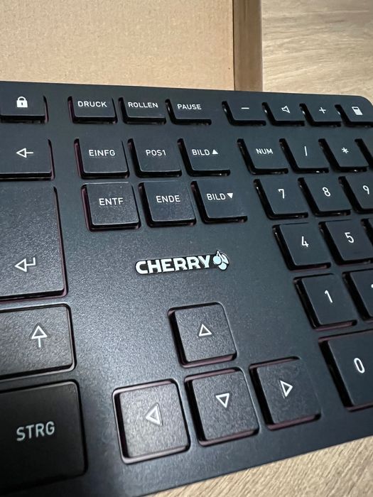 Клавиатура Cherry KC 6000 Slim Silver - German Layout