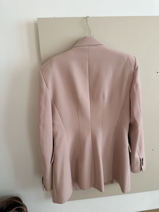 Вталено сако ZARA, L, пастелно розово