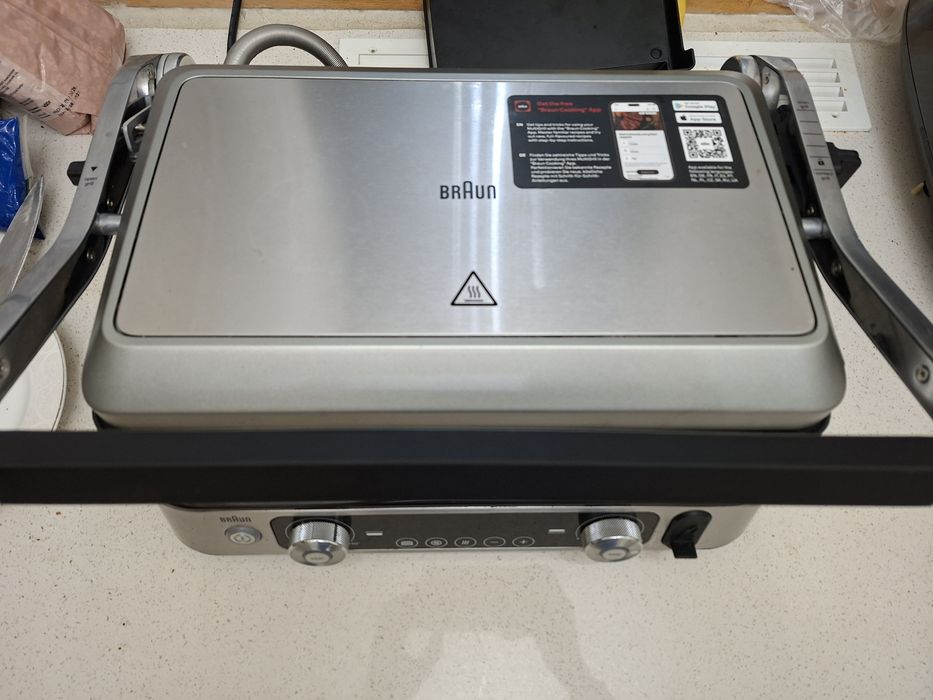 Мощный электрогриль Braun MultiGrill 9