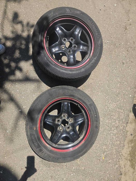 Vând roti de Opel 225/45 R17 în stare buna, de iarna( pot fi folosite încă 2 sezoane) - 4 roti