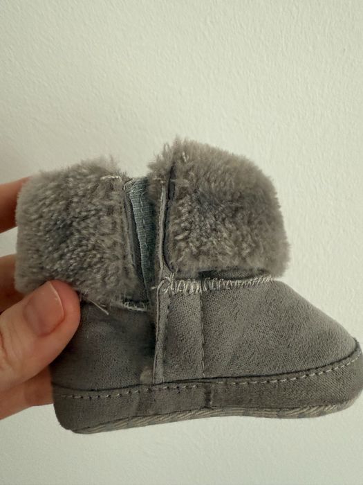 Papucei bebe gri