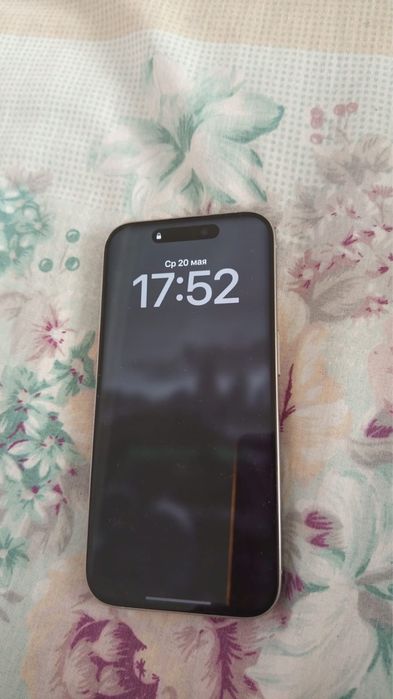 Iphone 15 pro silver 512gb