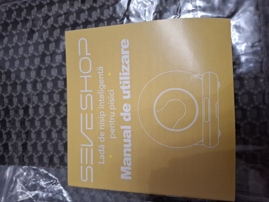 Litieră inteligentă pentru pisici, nouă