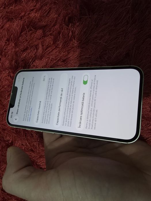 -Iphone 14, ca Nou, 128Gb, 6Ram, Silver, ireprosabil, bat-88%, doar te