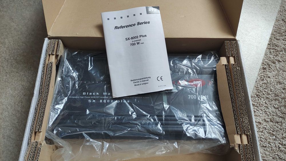 5 канален усилвател за кола Black Magic AMP SX-8002 plus  700W