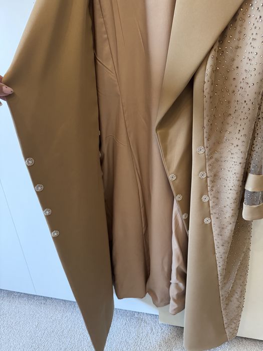 Rochie eleganta nude 42-44