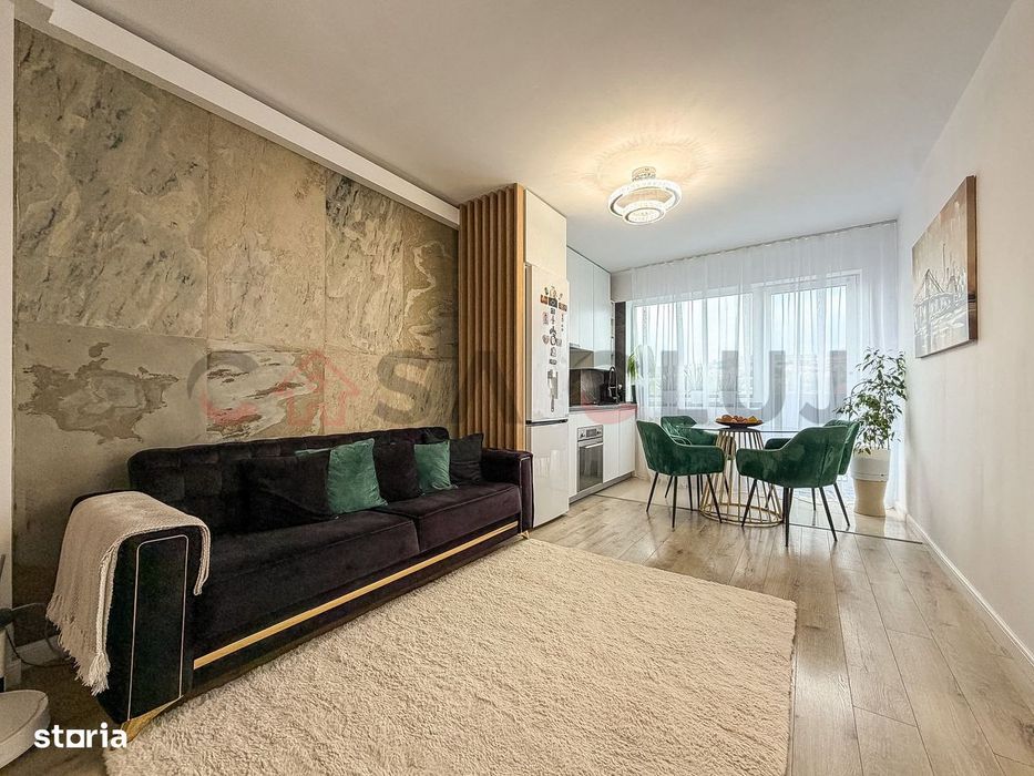 Apartament cu 2 dormitoare + living cu bucatarie open space — fotografia 3