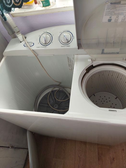 Стиральная машина полуавтомат