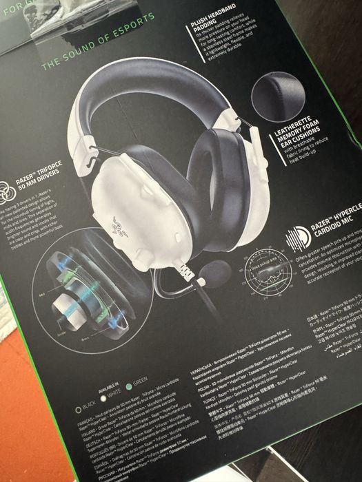 наушник razer новый