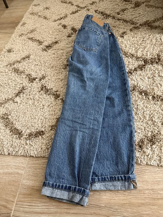 Дамски дънки Mom Fit без еластан