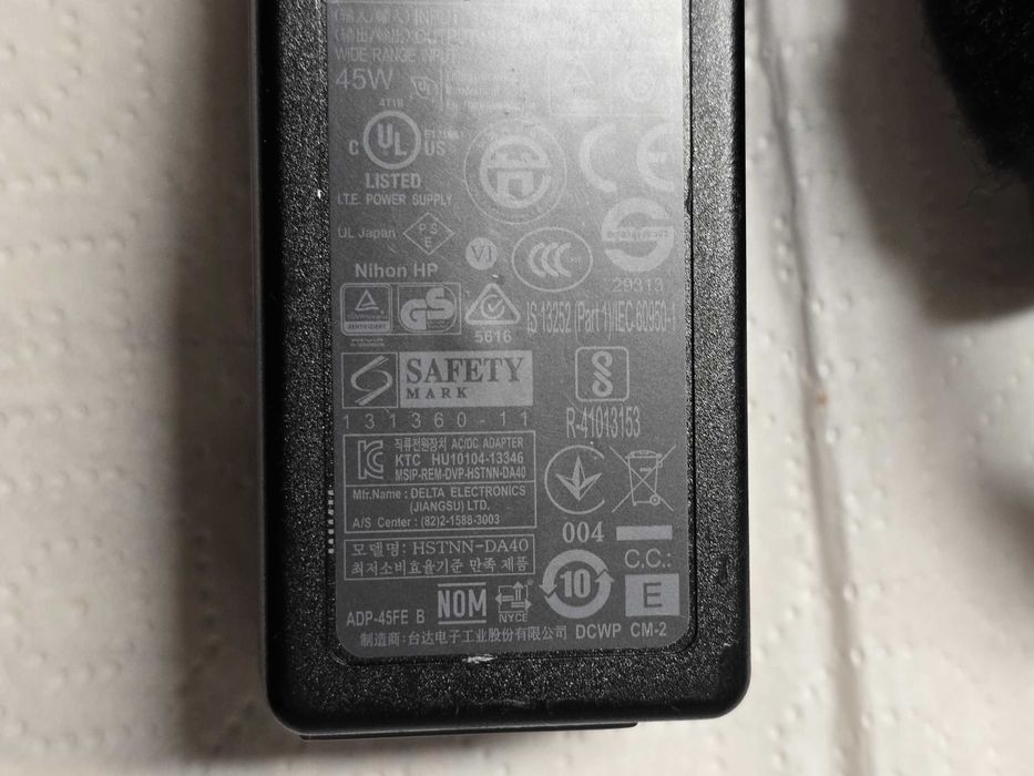 Incarcator laptop HP 45W 19.5V 2.31A, mufa: 4.5mm×3.0 mm( pin inside)