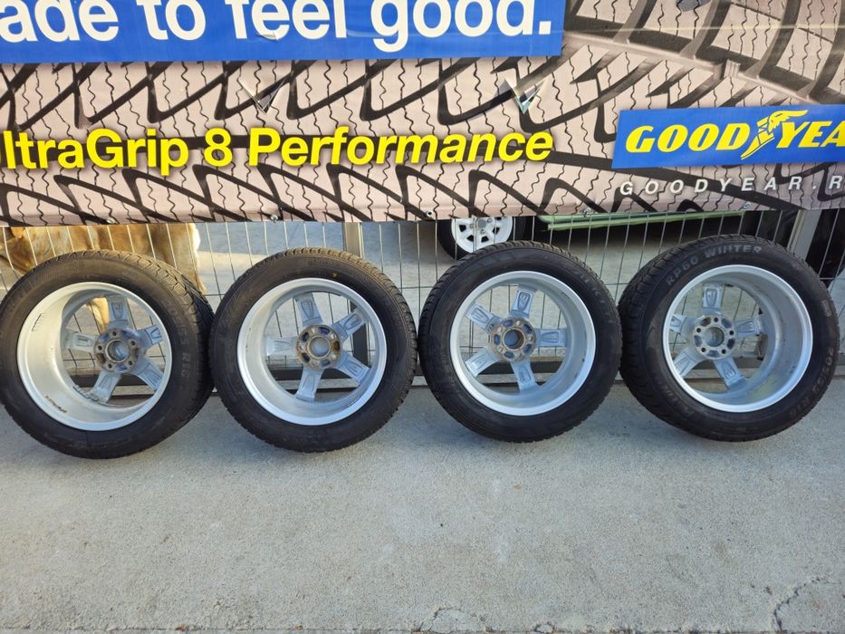 Джанти Dezent 16 цола , 5х110 , 6.5j ,et37 , 205/55/16 Opel Saab Alfa